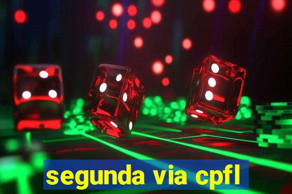 segunda via cpfl