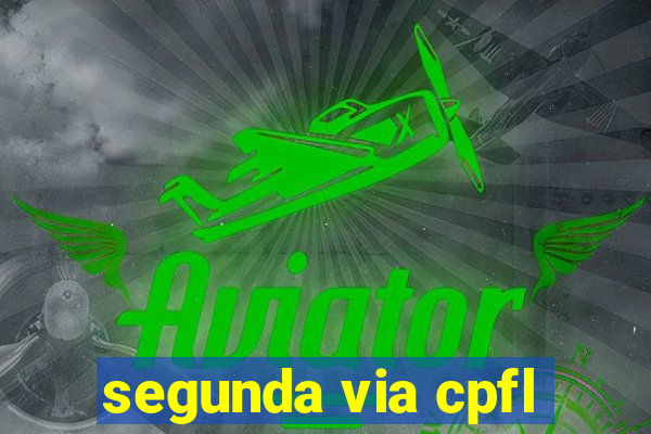 segunda via cpfl