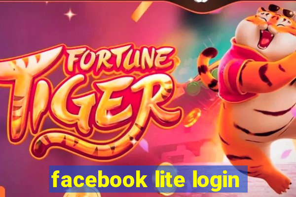 facebook lite login