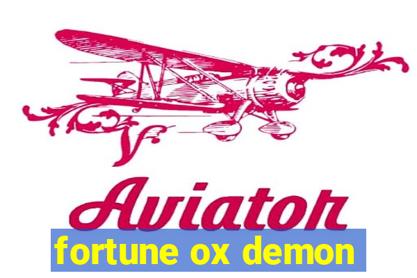 fortune ox demon