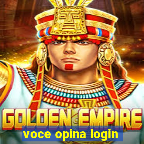 voce opina login