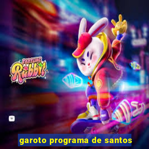 garoto programa de santos