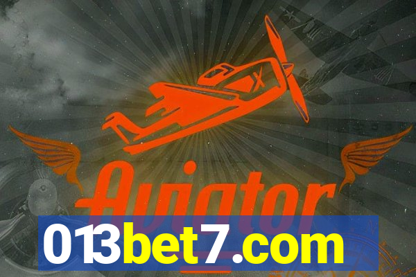 013bet7.com