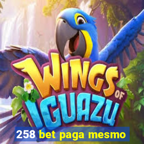 258 bet paga mesmo