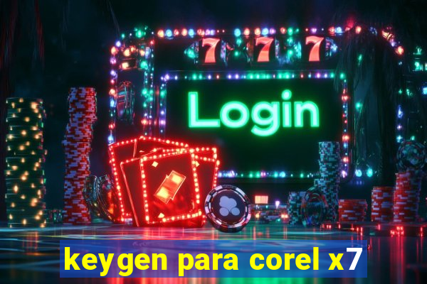 keygen para corel x7