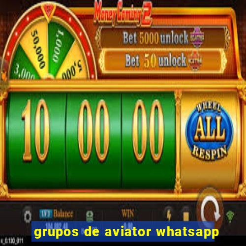 grupos de aviator whatsapp