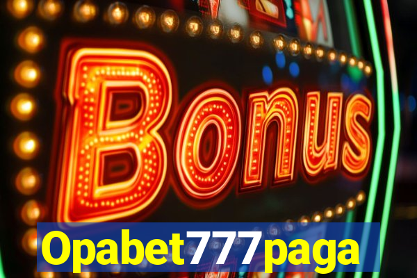 Opabet777paga